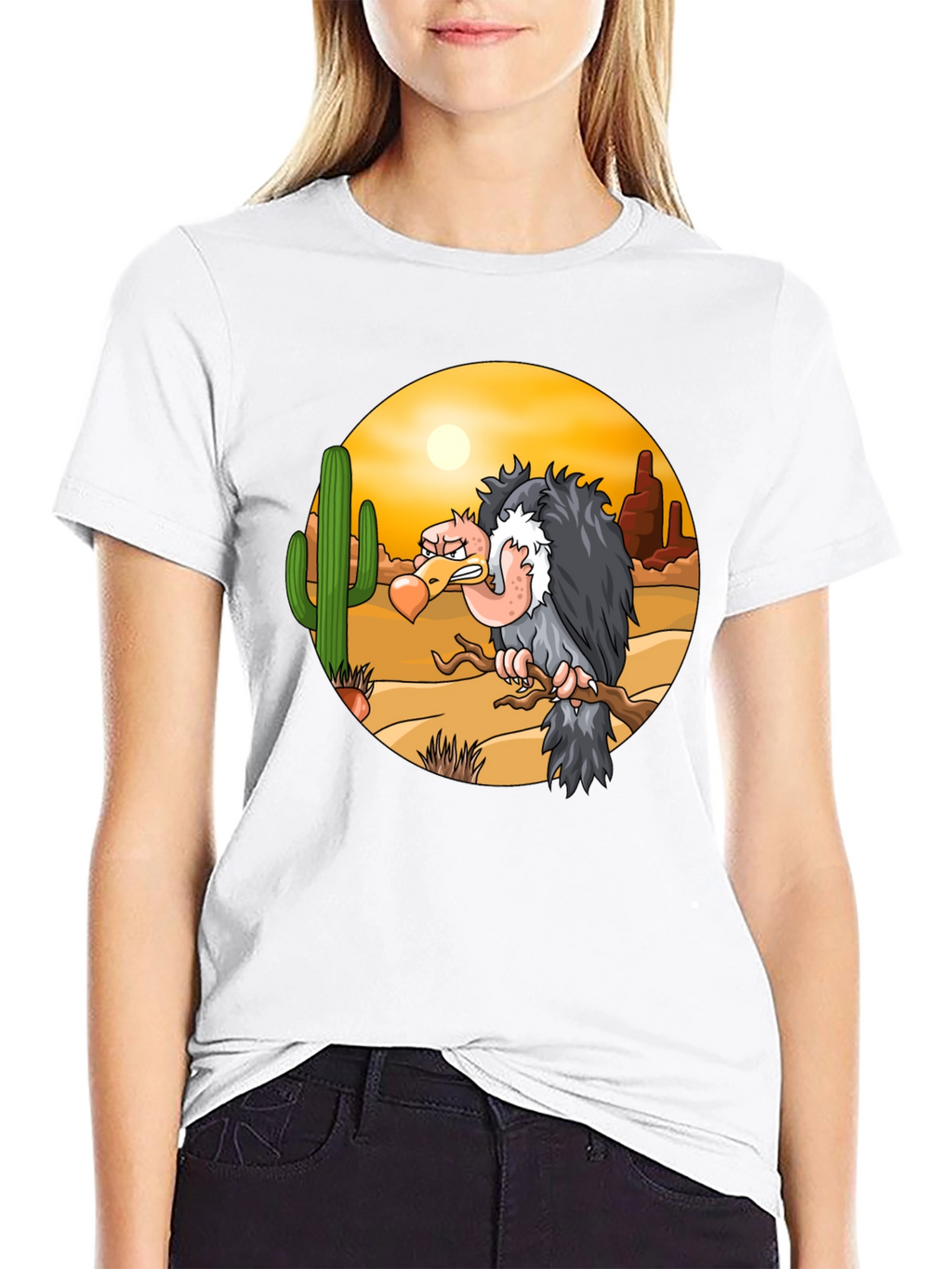 Desert Vulture Graphic T-Shirt