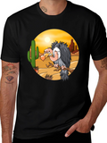 Desert Vulture Graphic T-Shirt