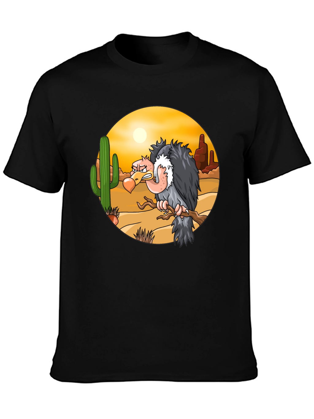 Desert Vulture Graphic T-Shirt