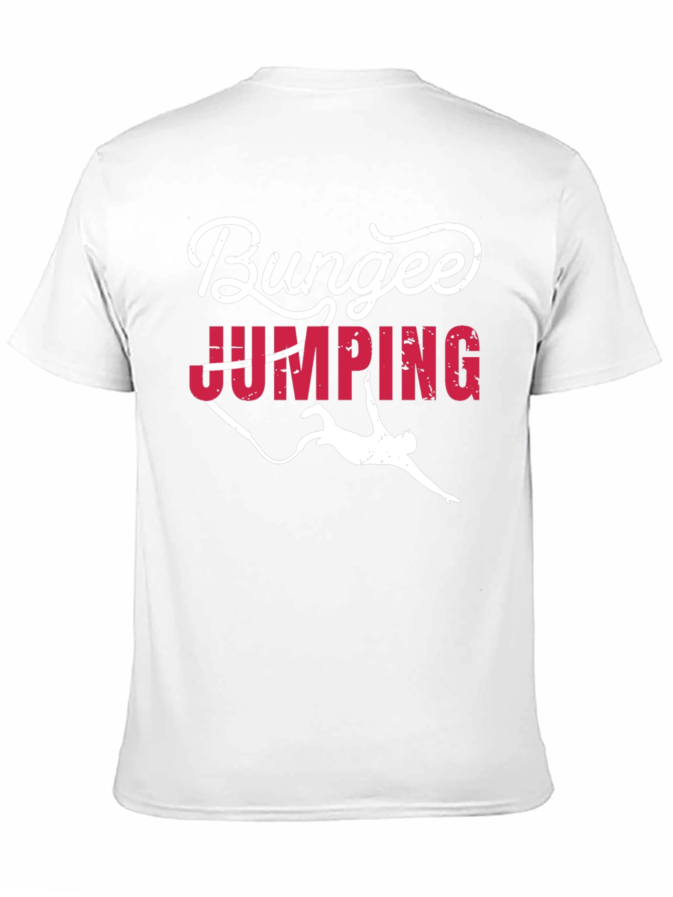 Bungee Jumping Graphic T-Shirt - Adventure Seeker Tee