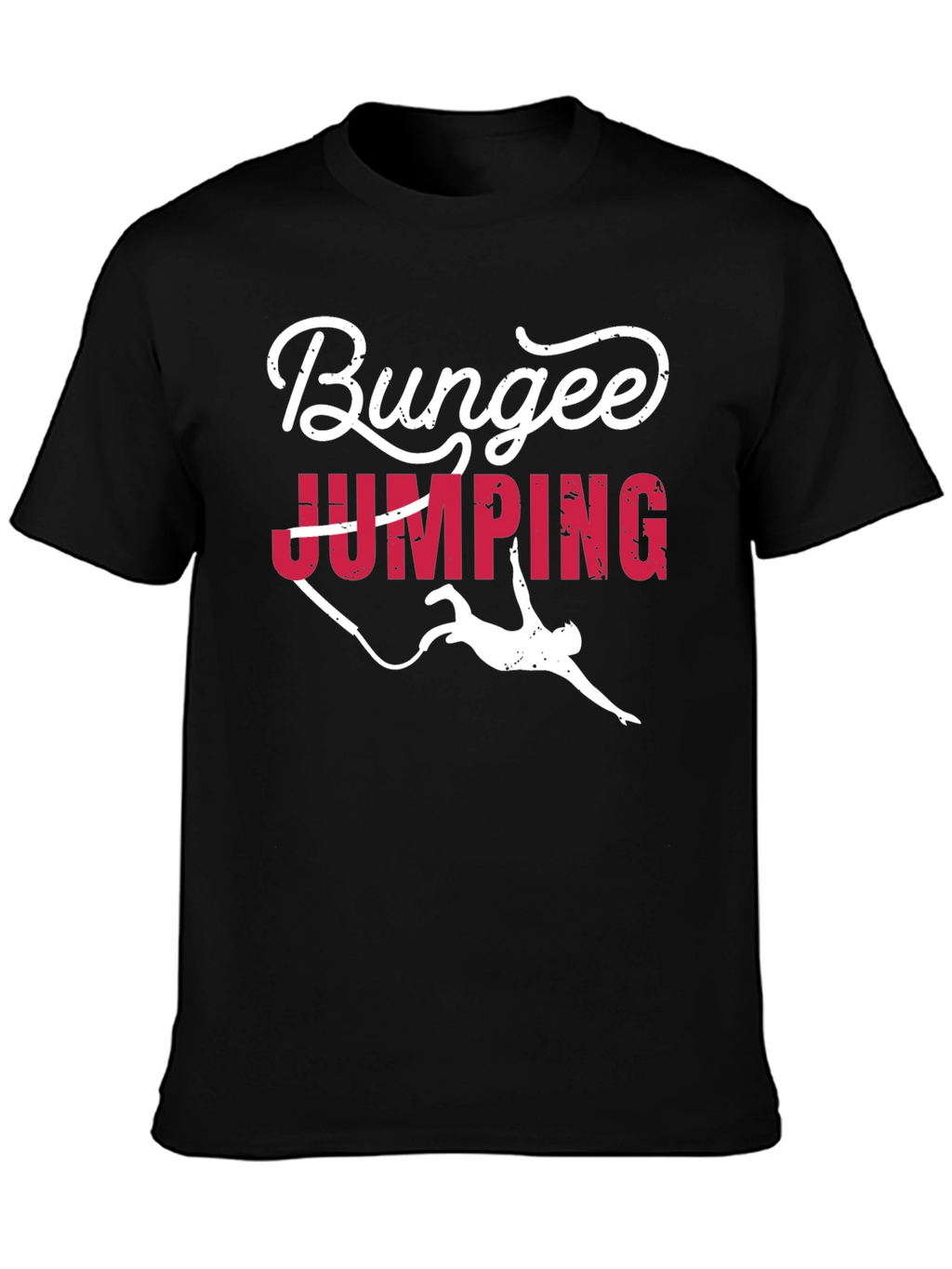 Bungee Jumping Graphic T-Shirt - Adventure Seeker Tee