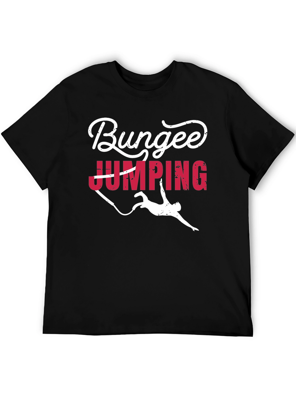 Bungee Jumping Graphic T-Shirt - Adventure Seeker Tee