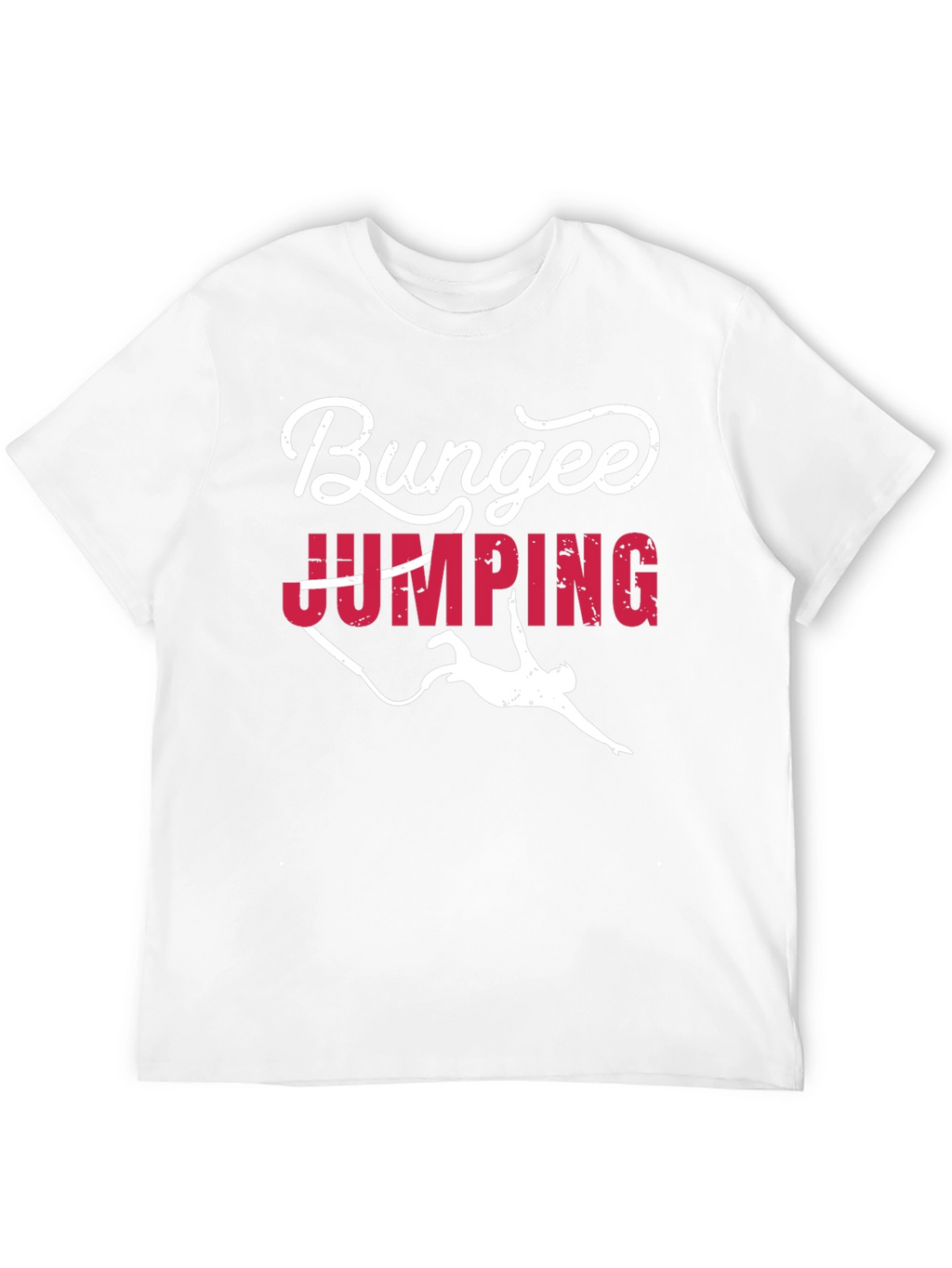 Bungee Jumping Graphic T-Shirt - Adventure Seeker Tee