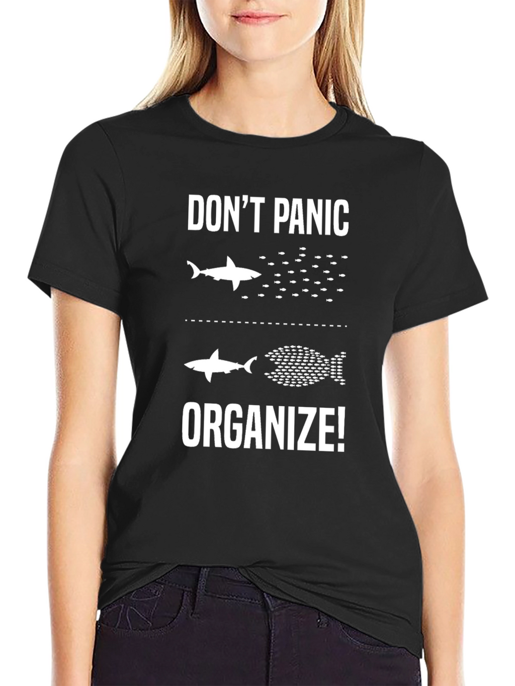 Dont Panic Organize! Graphic Tee
