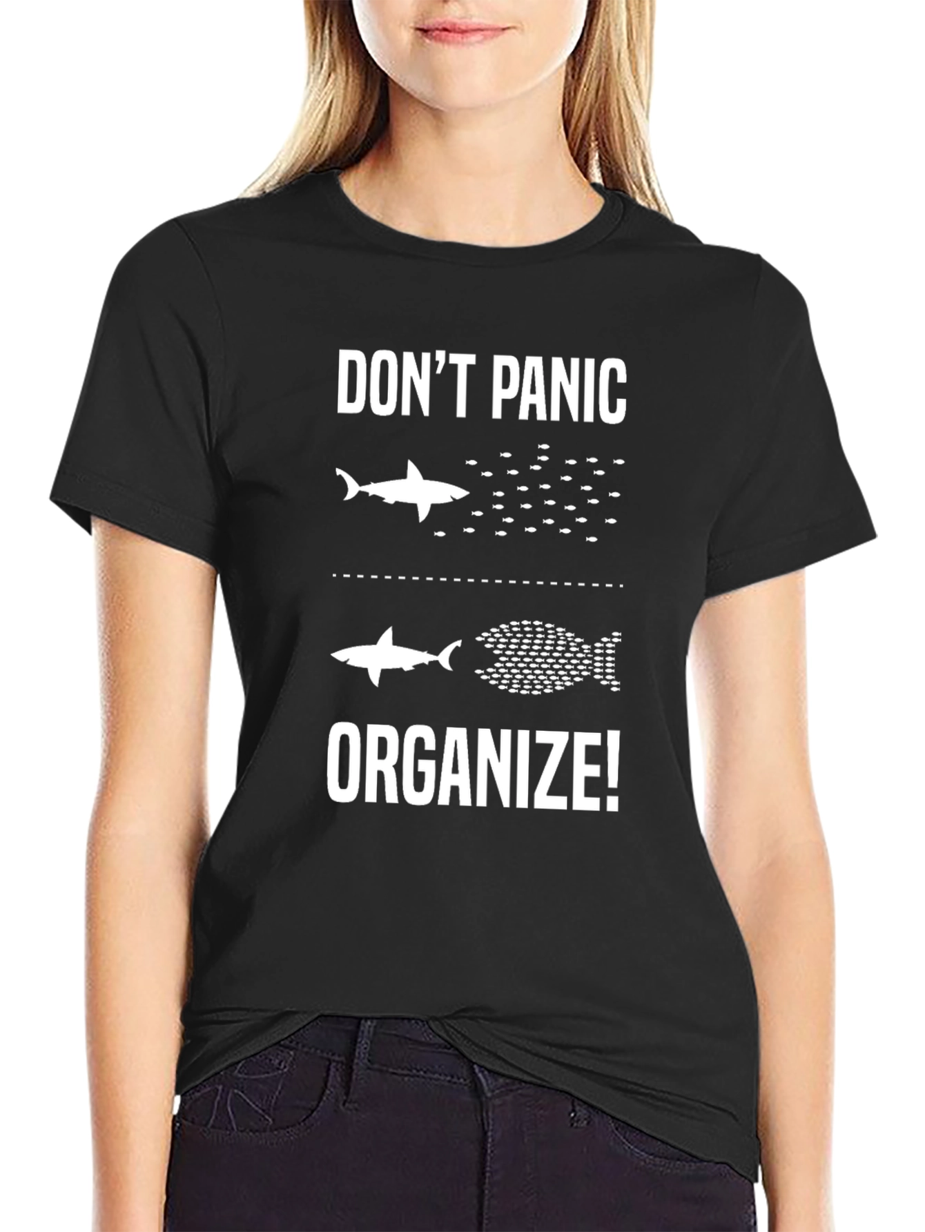 Dont Panic Organize! Graphic Tee