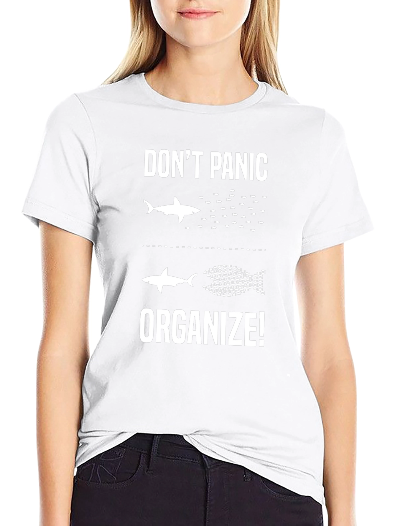 Dont Panic Organize! Graphic Tee