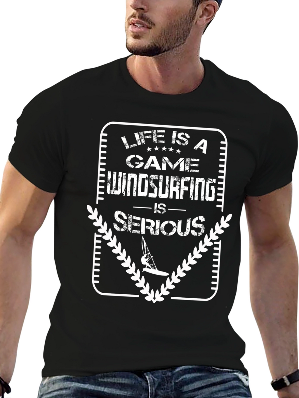 Life is a Game Windsurfing T-Shirt