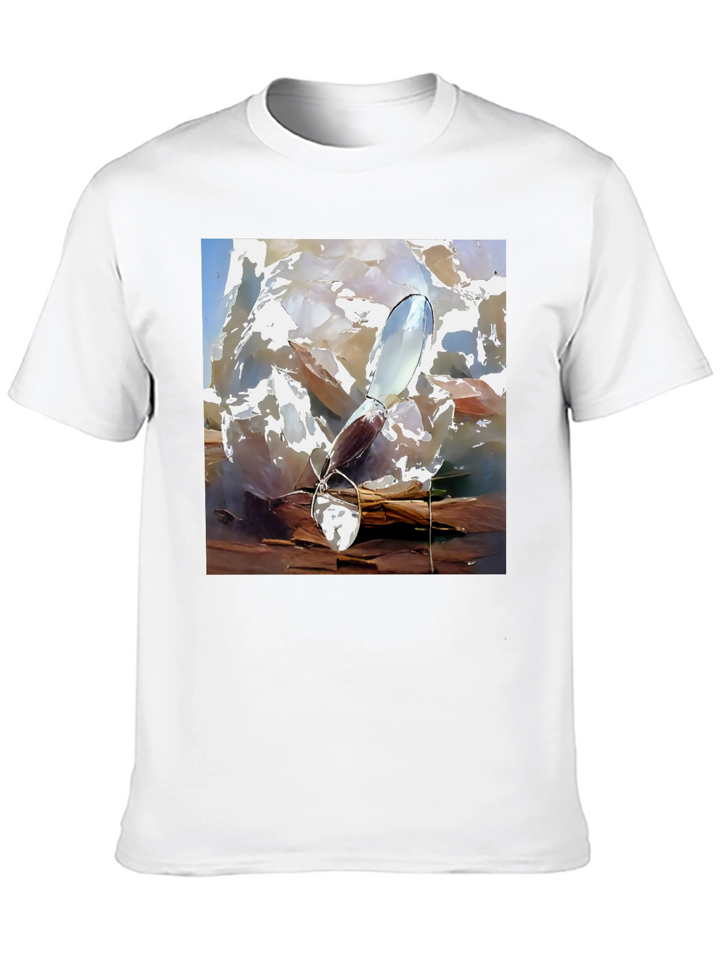 Abstract Art Graphic Tee - Modern Casual Wear