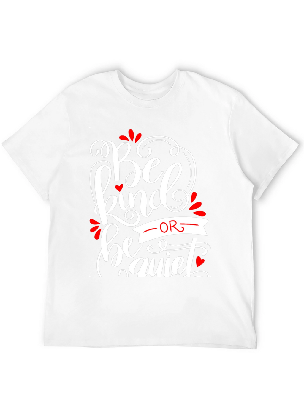 Be Kind Or Be Quiet Black Graphic Tee