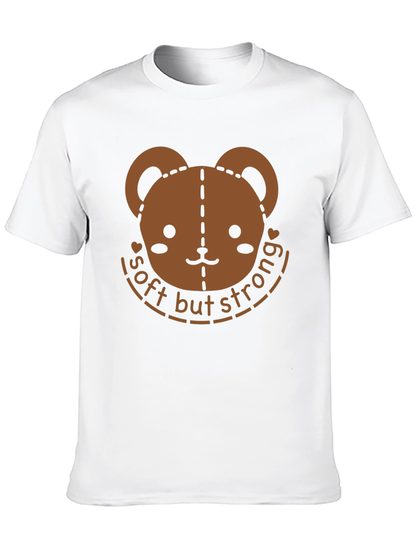Soft But Strong Bear Graphic T-Shirt