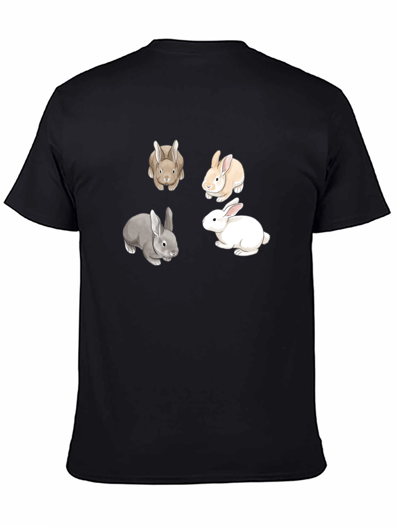 Rabbit Variety T-Shirt - Cute Bunny Tee