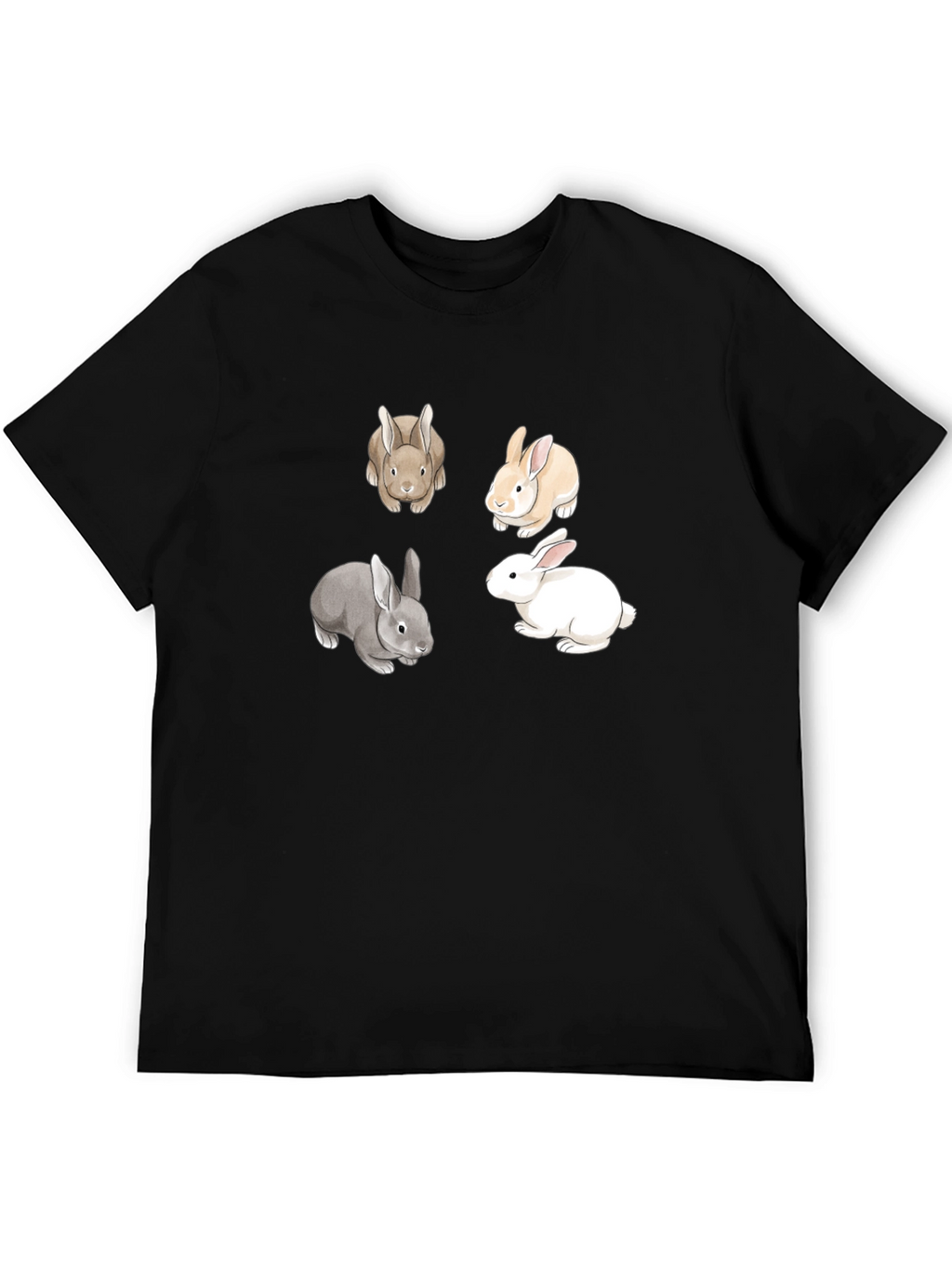 Rabbit Variety T-Shirt - Cute Bunny Tee