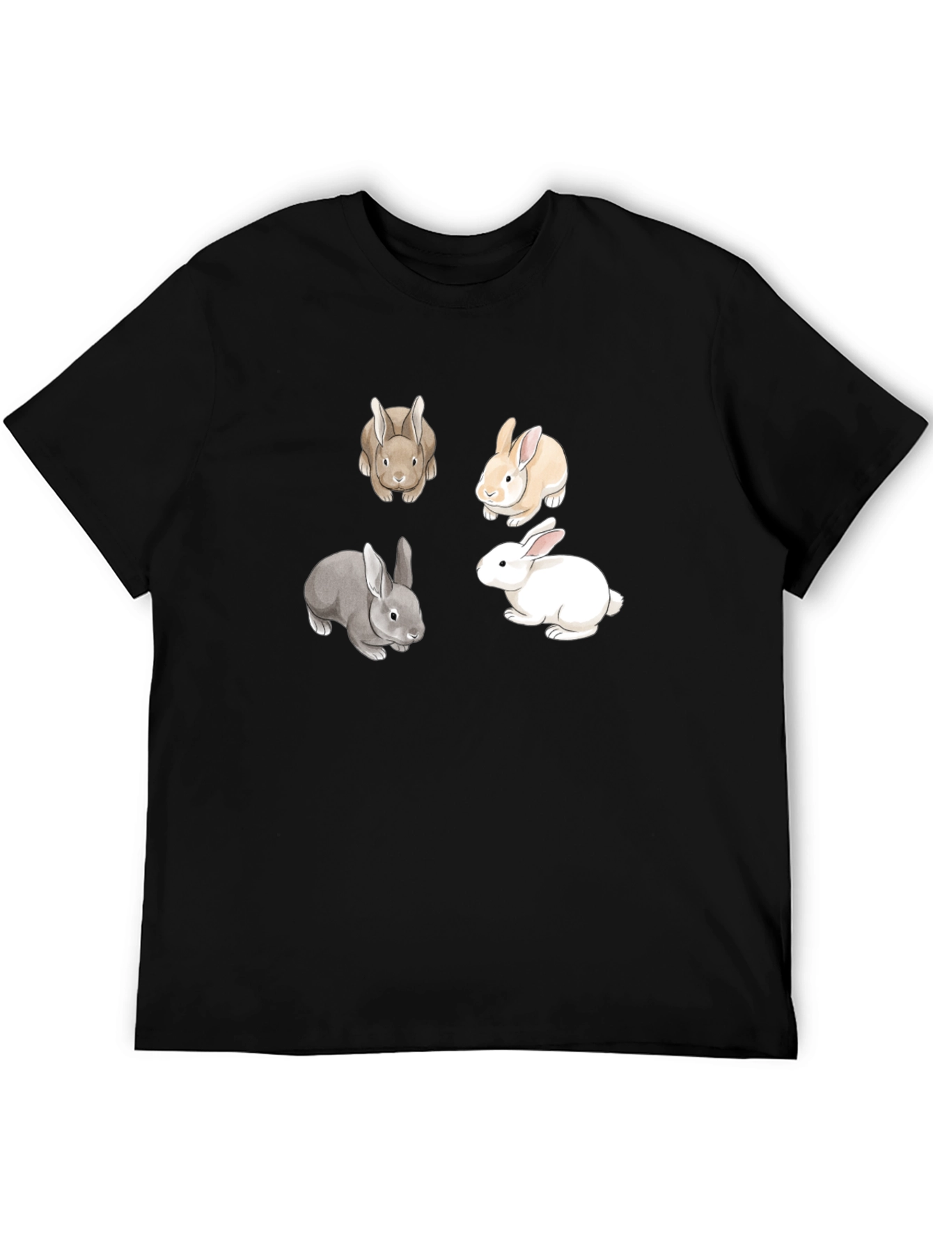 Rabbit Variety T-Shirt - Cute Bunny Tee