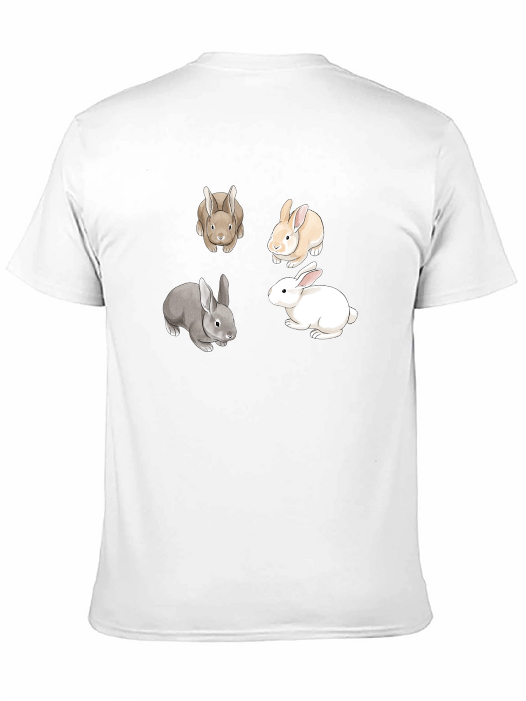 Rabbit Variety T-Shirt - Cute Bunny Tee