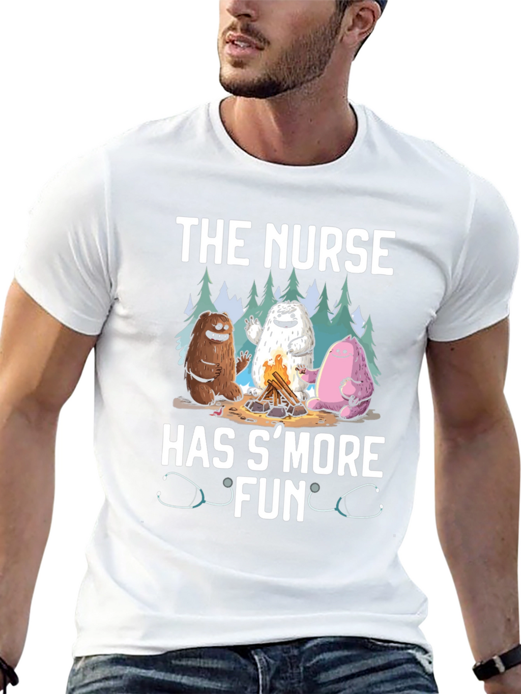Nurse SMore Fun Black T-Shirt