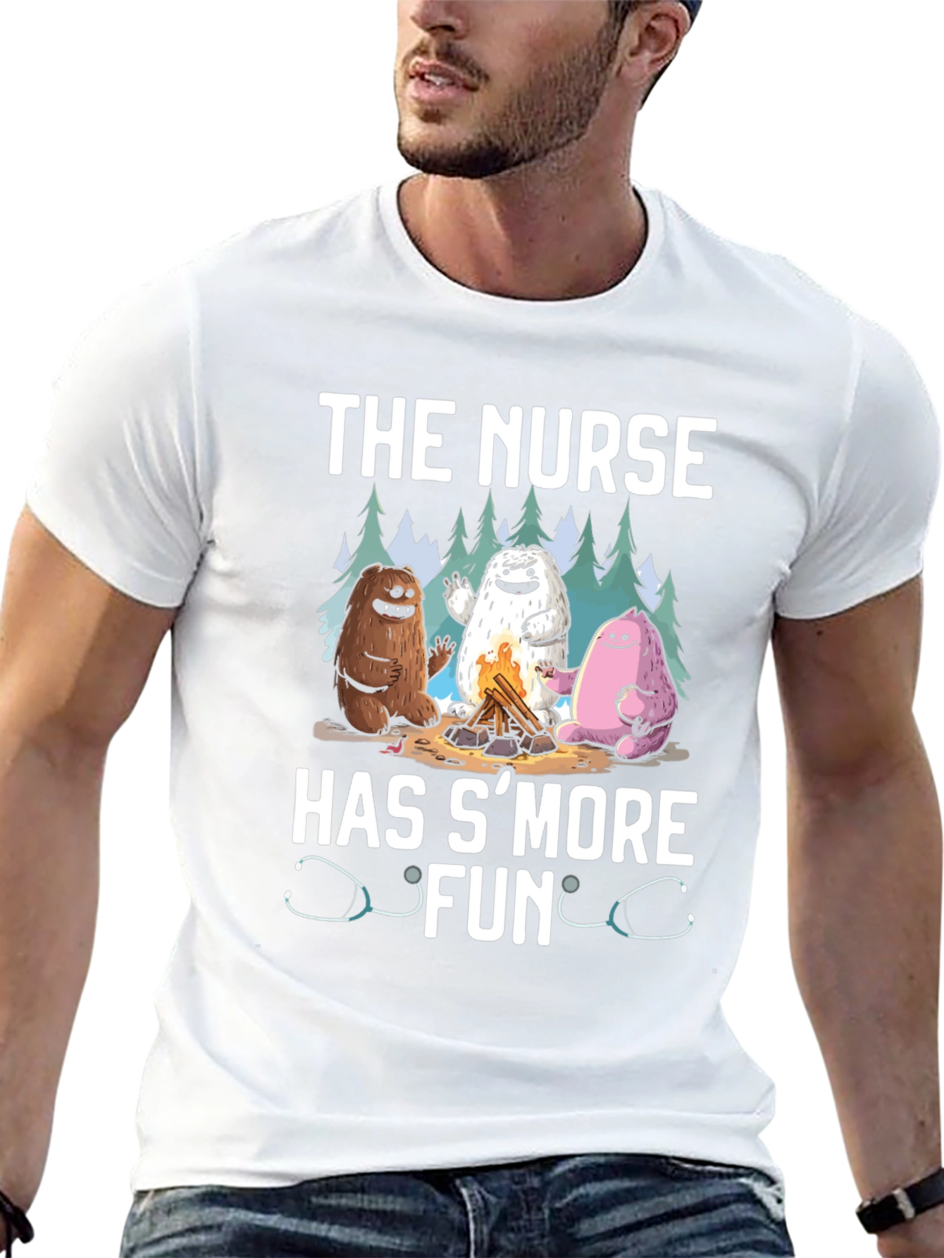 Nurse SMore Fun Black T-Shirt