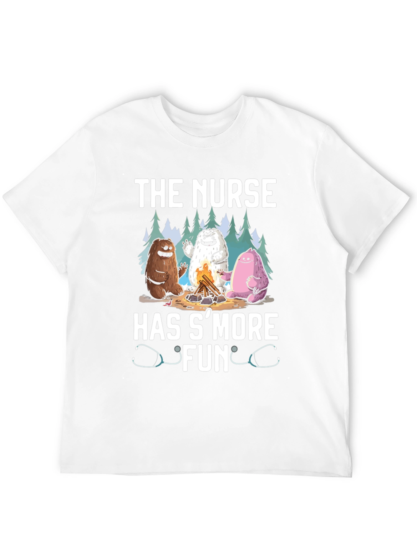 Nurse SMore Fun Black T-Shirt