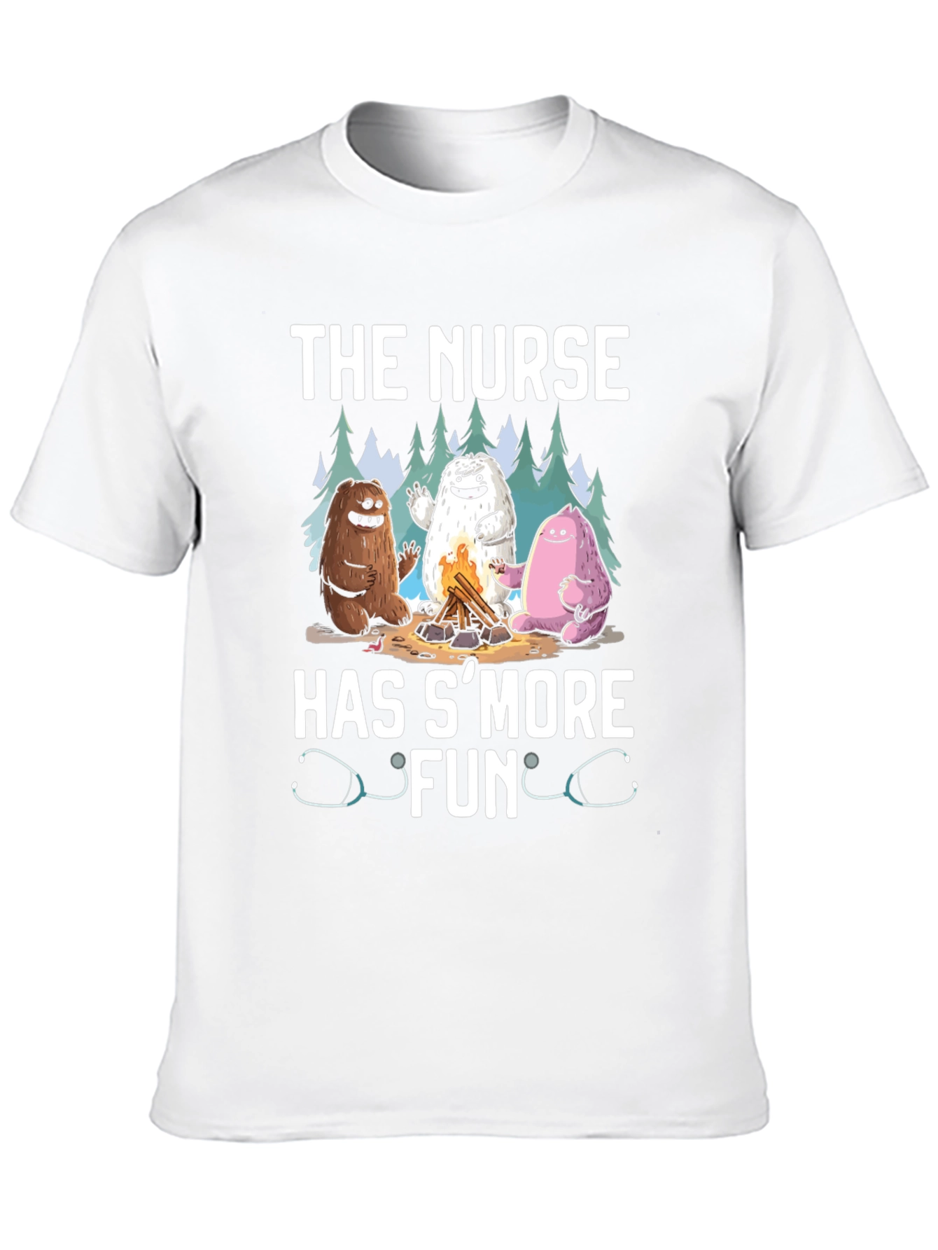 Nurse SMore Fun Black T-Shirt