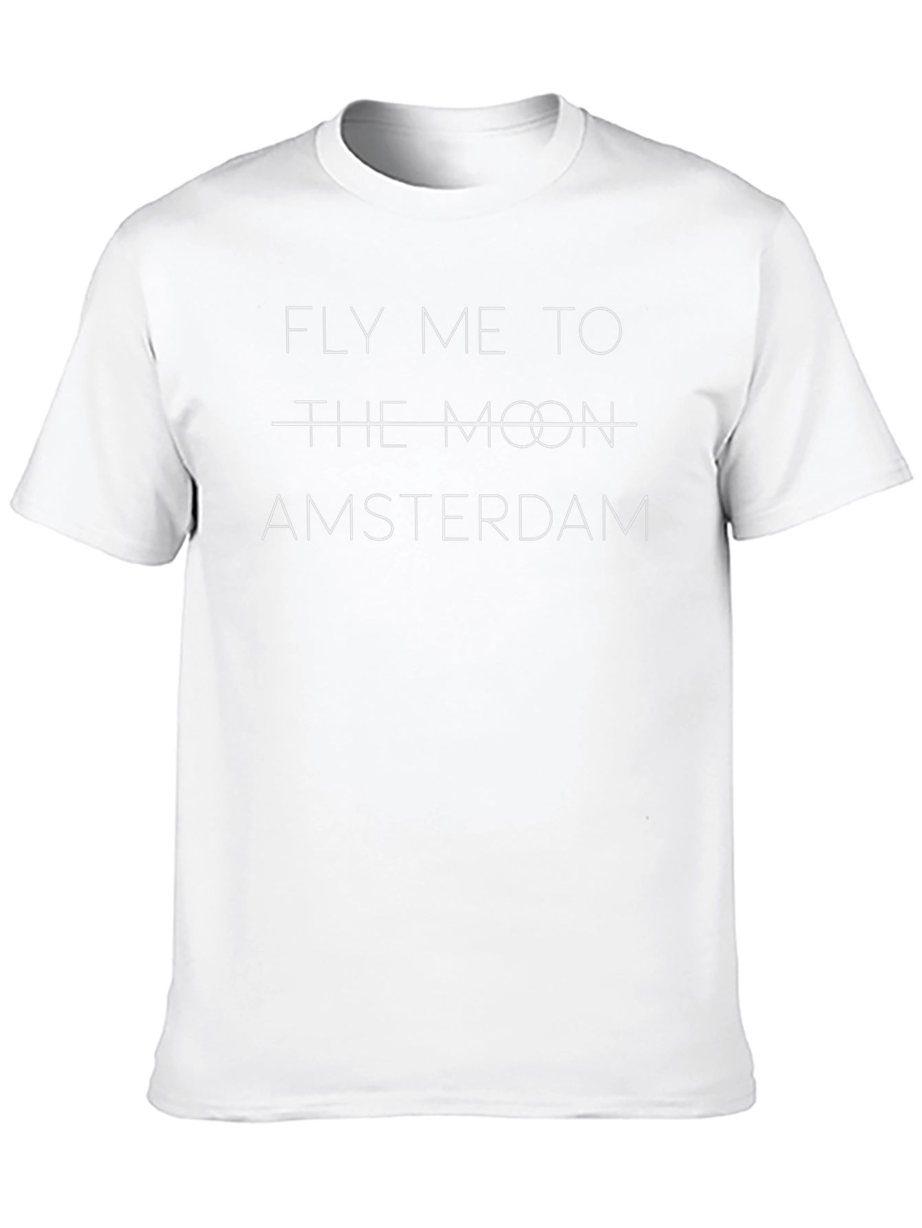 Fly Me To The Moon Amsterdam Graphic T-Shirt