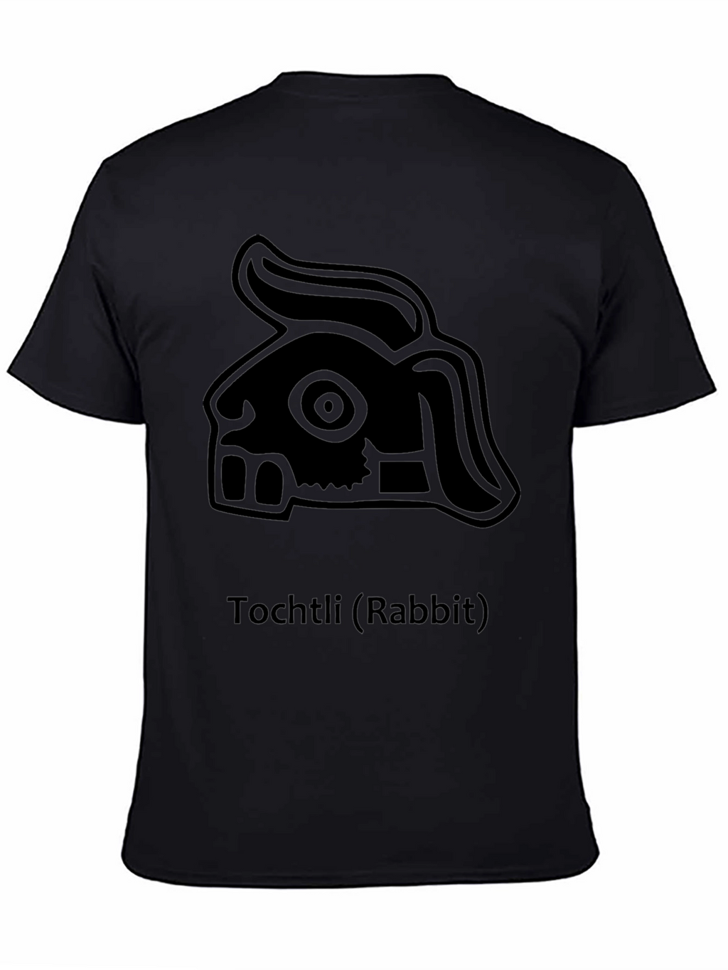 Tochtli Rabbit Aztec Symbol Graphic T-Shirt