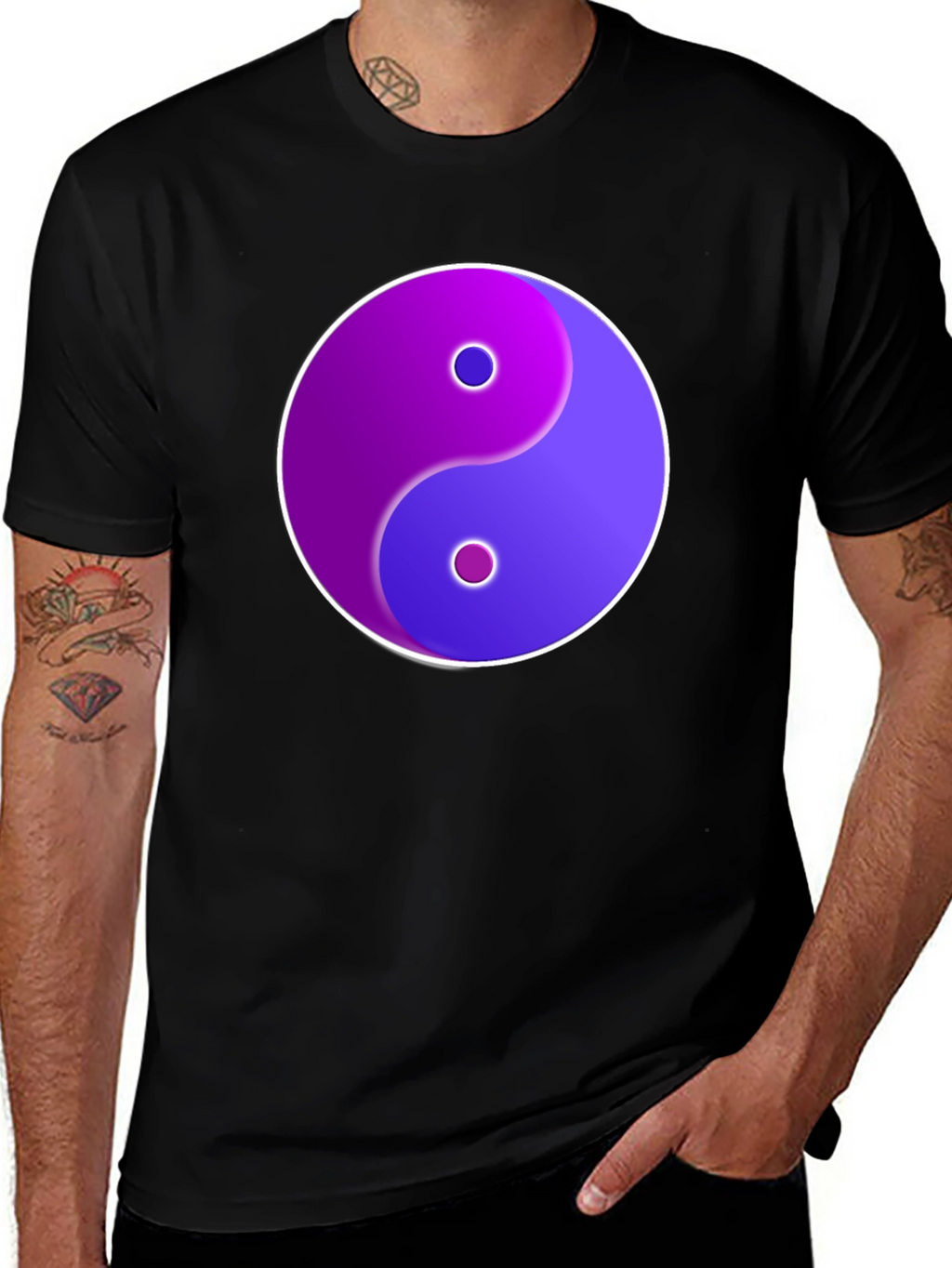 Yin Yang Graphic Tee - Balance & Harmony