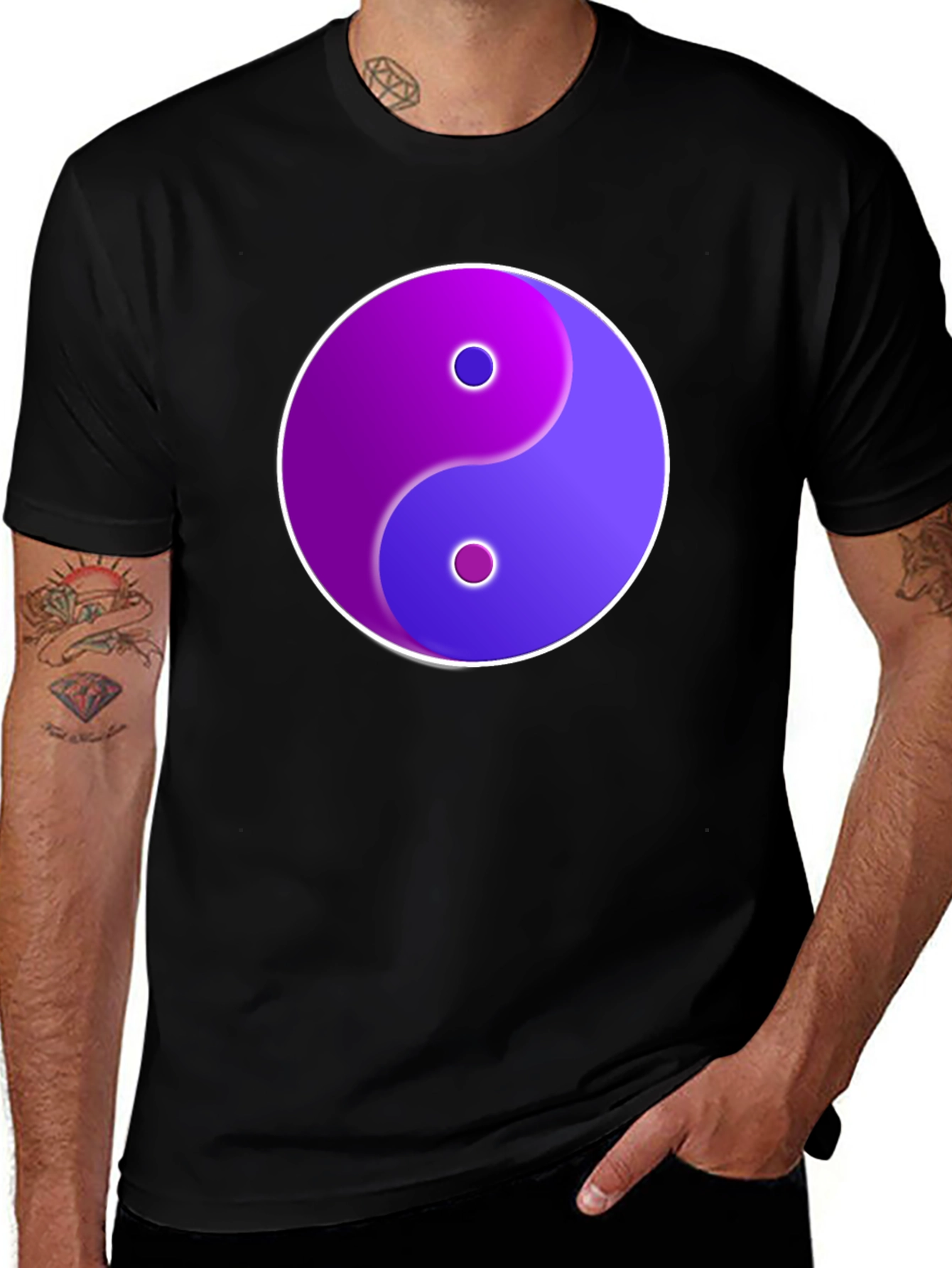 Yin Yang Graphic Tee - Balance & Harmony