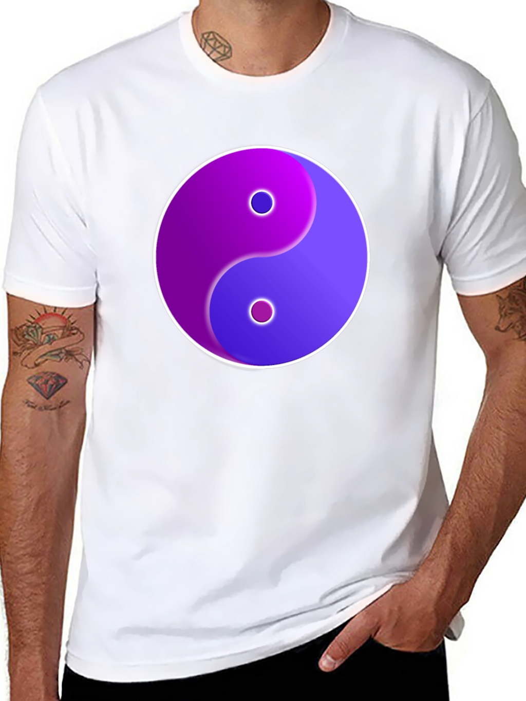 Yin Yang Graphic Tee - Balance & Harmony