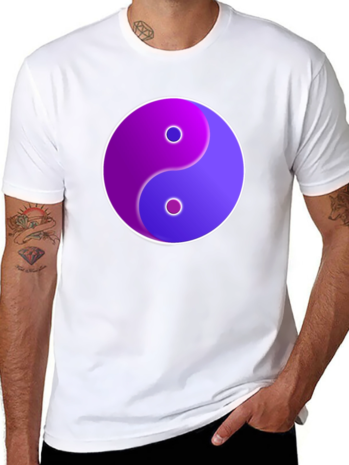 Yin Yang Graphic Tee - Balance & Harmony