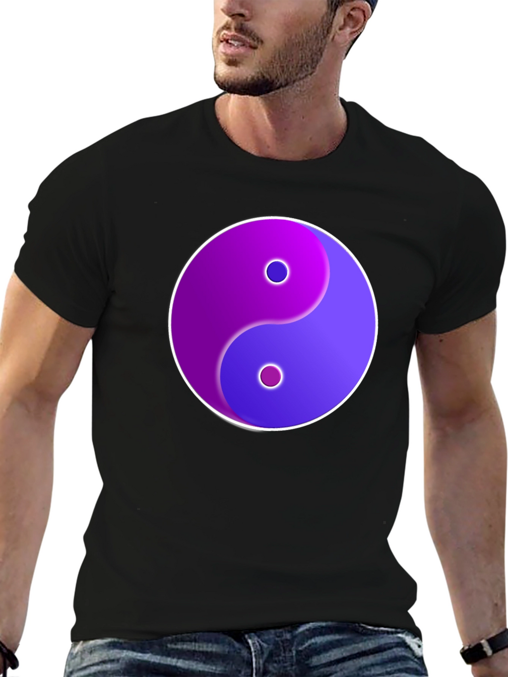 Yin Yang Graphic Tee - Balance & Harmony