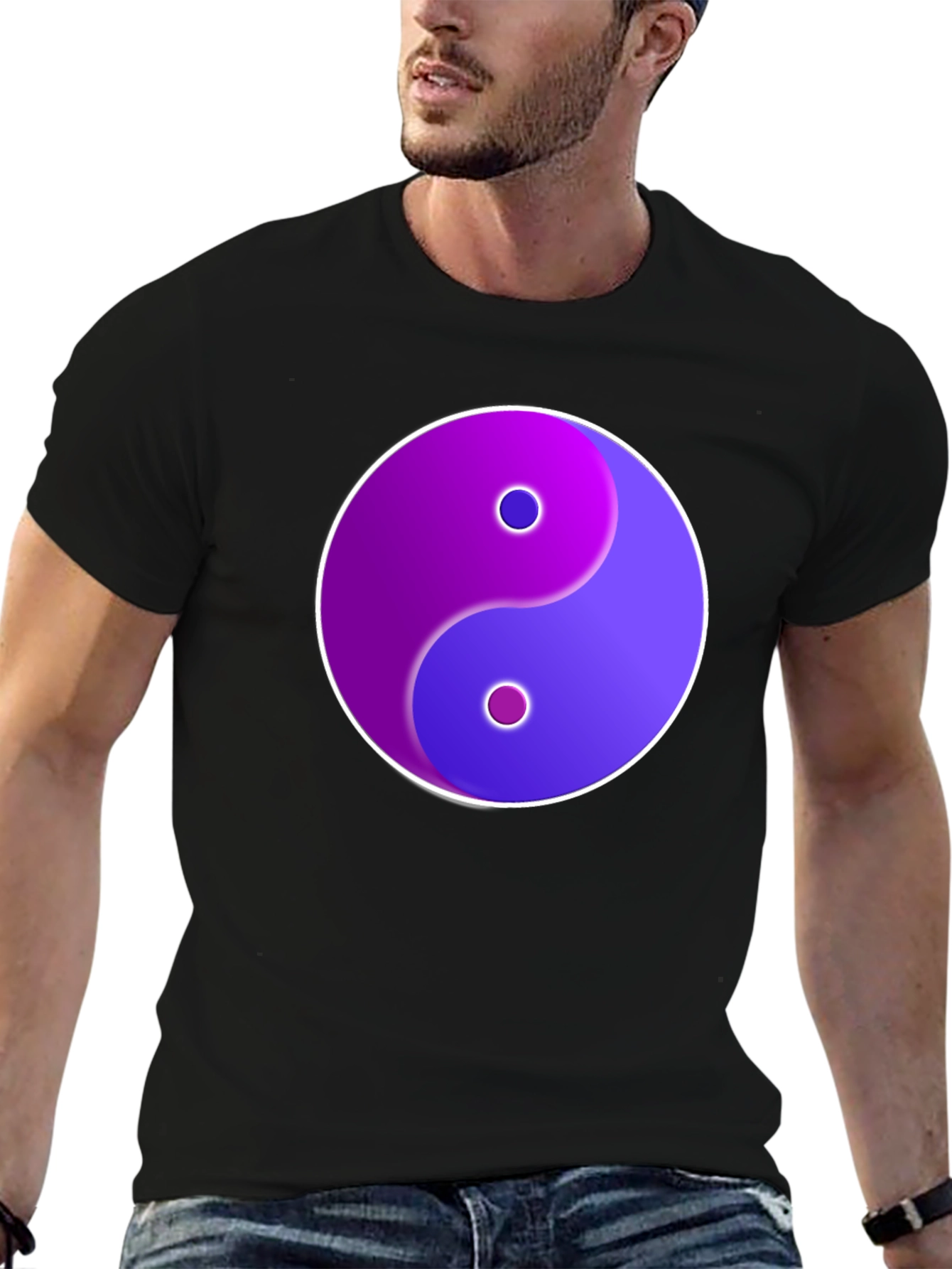 Yin Yang Graphic Tee - Balance & Harmony