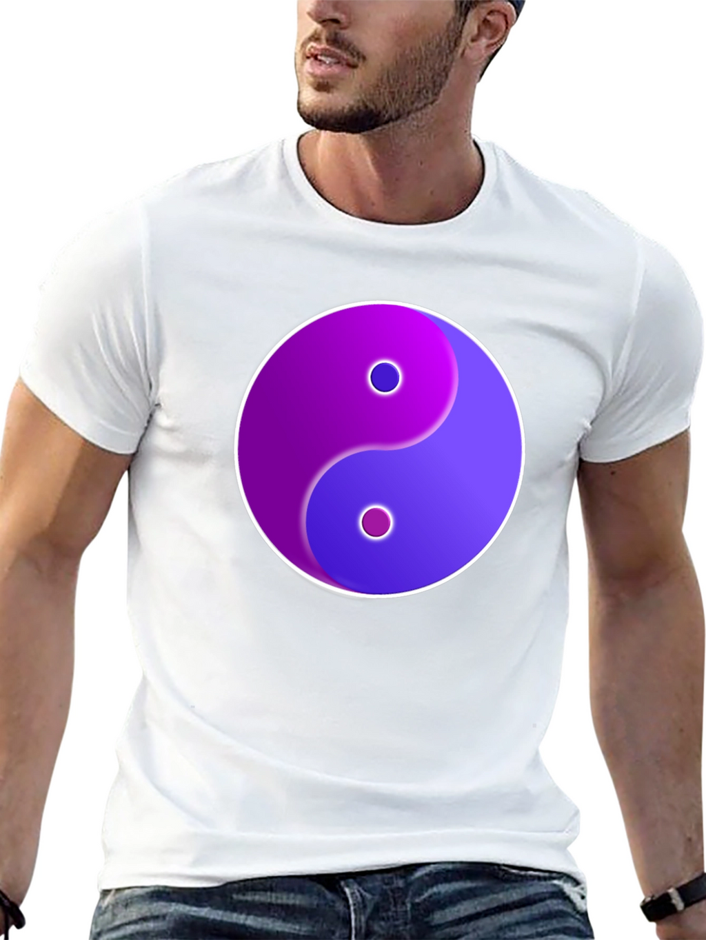Yin Yang Graphic Tee - Balance & Harmony