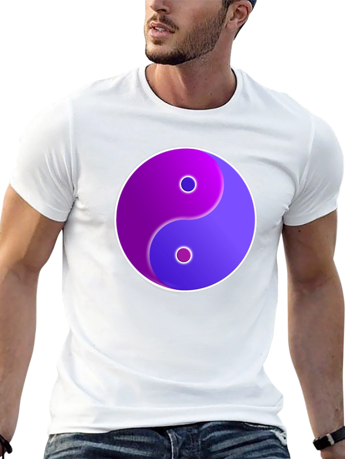 Yin Yang Graphic Tee - Balance & Harmony