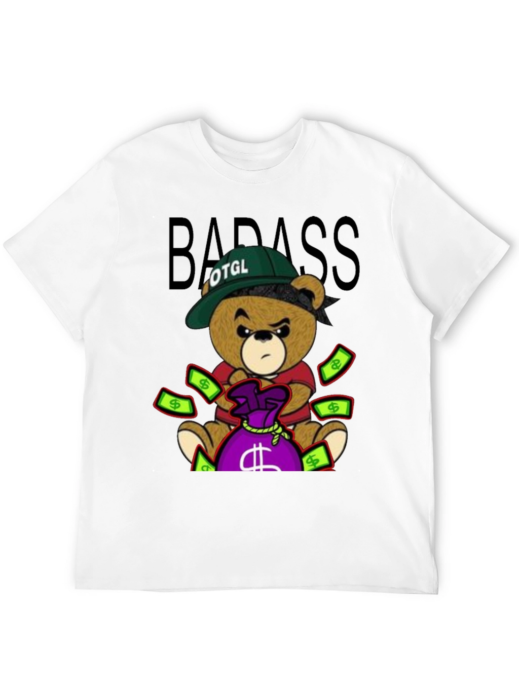 Badass Bear Graphic Tee