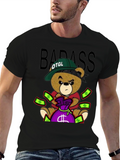 Badass Bear Graphic Tee
