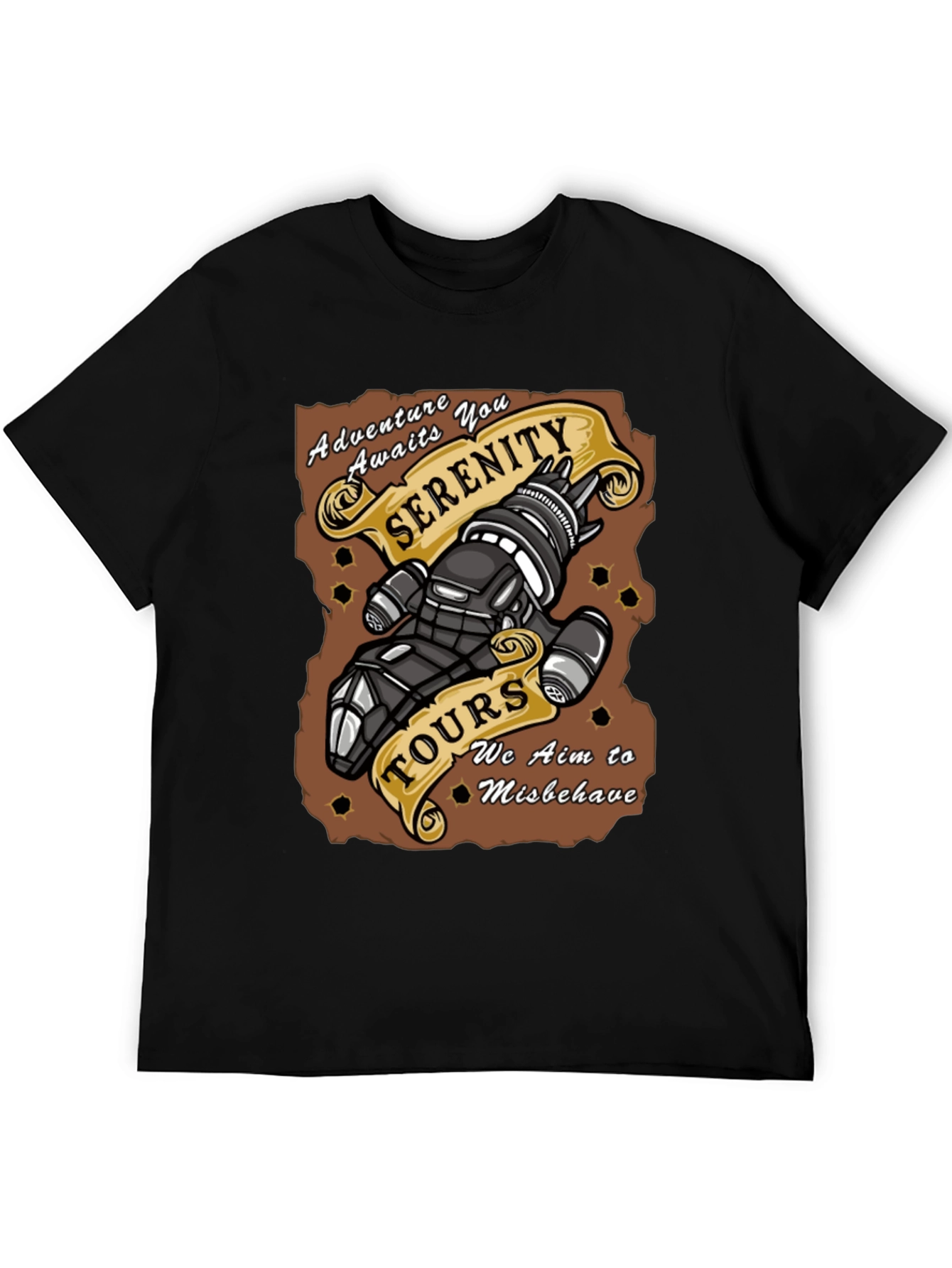 Serenity Tours Graphic Tee - Adventure Awaits!