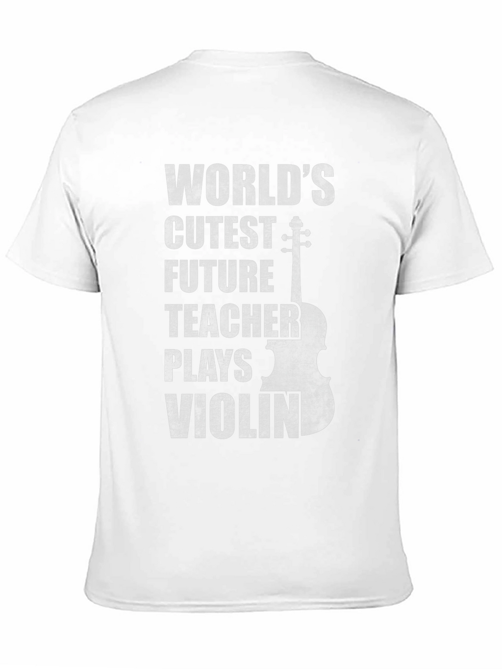 Future Teacher Violinist T-Shirt