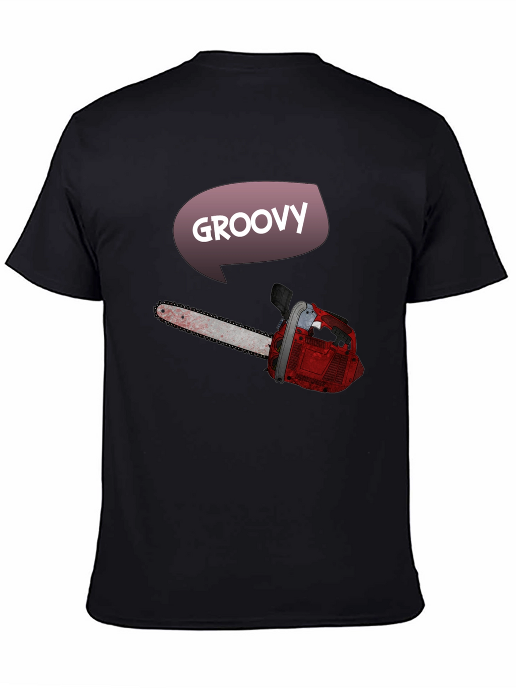 Groovy Chainsaw Graphic Tee