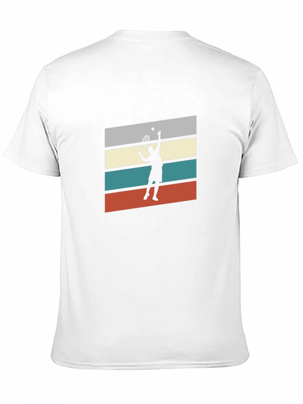 Retro Tennis Player Graphic Tee