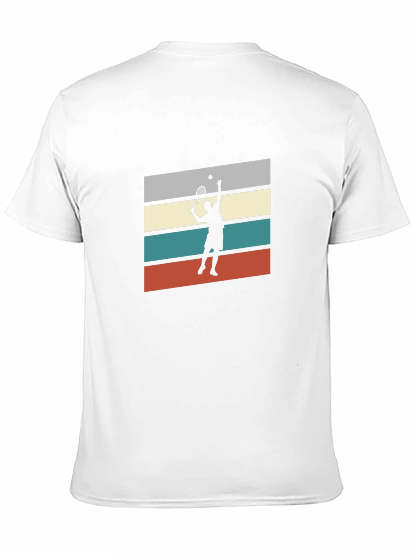 Retro Tennis Player Graphic Tee