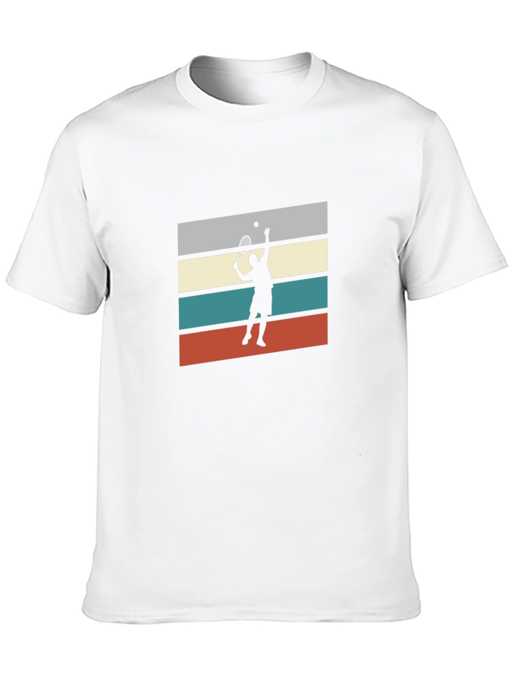 Retro Tennis Player Graphic Tee