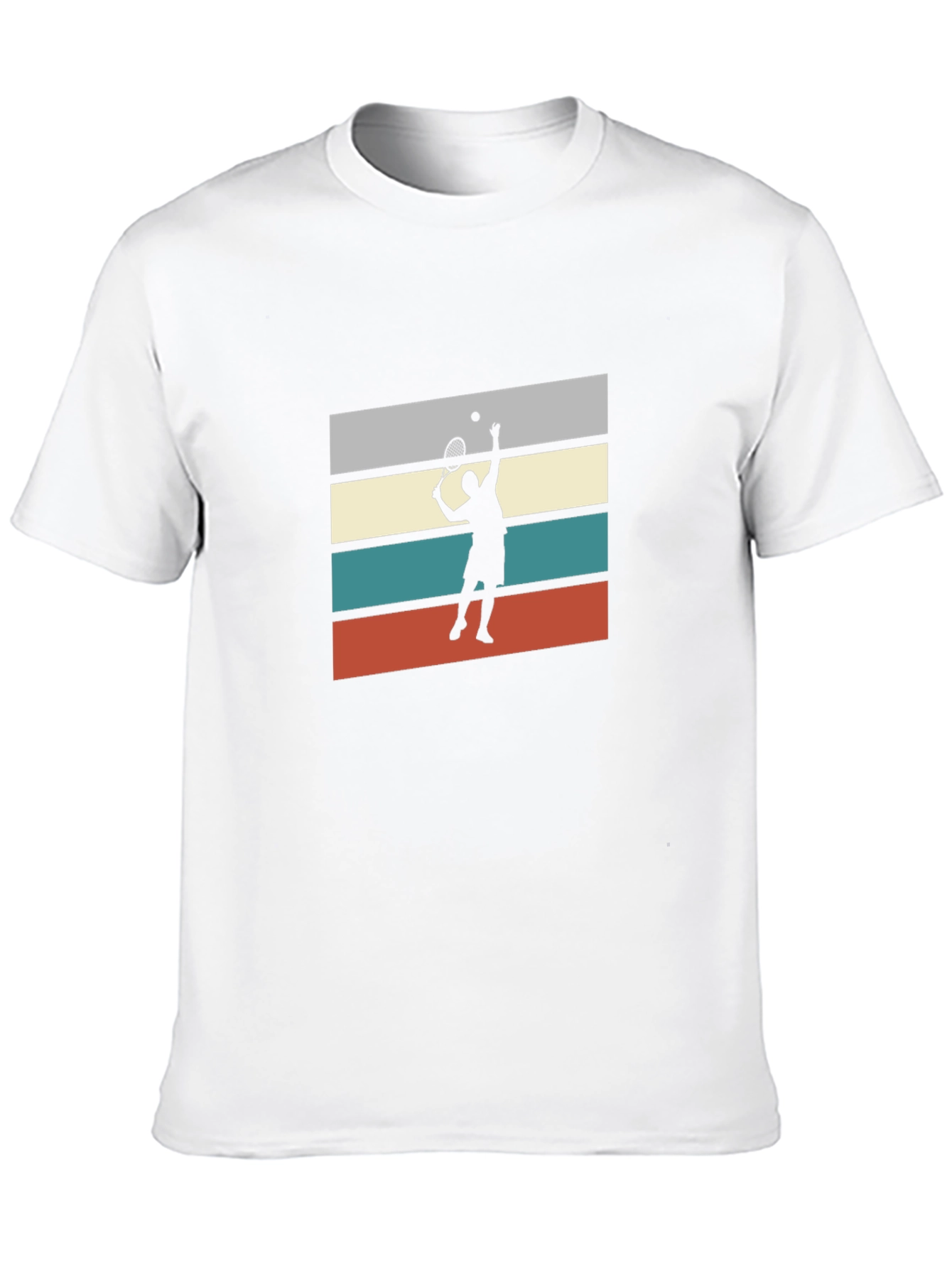 Retro Tennis Player Graphic Tee