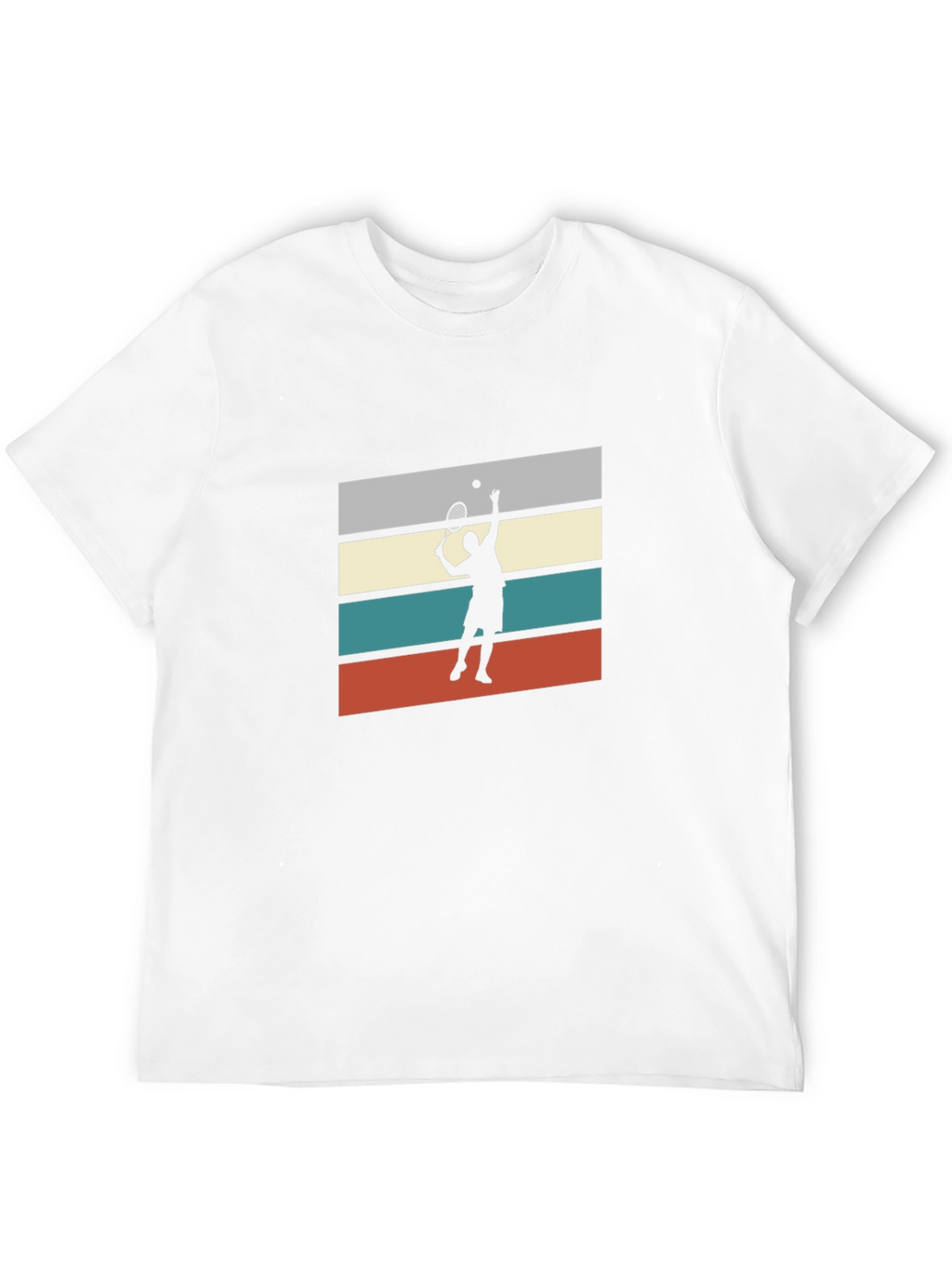 Retro Tennis Player Graphic Tee