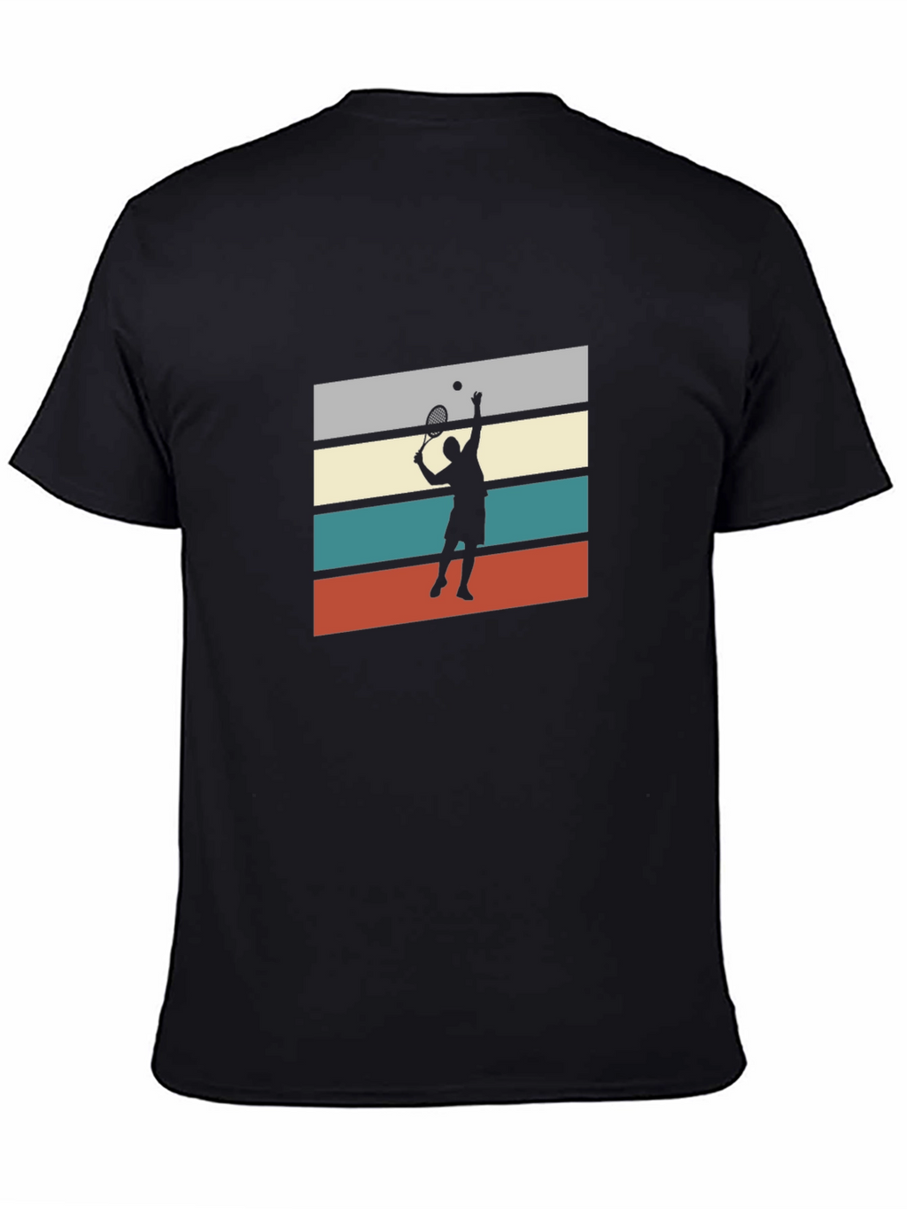 Retro Tennis Player Graphic Tee