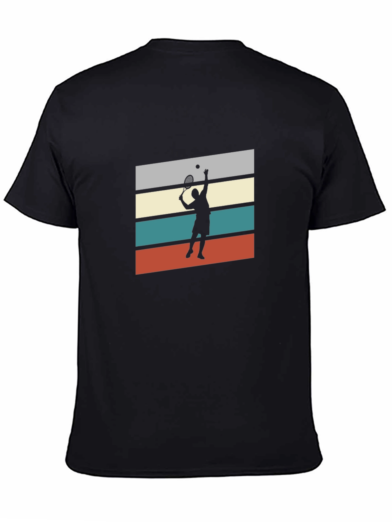 Retro Tennis Player Graphic Tee
