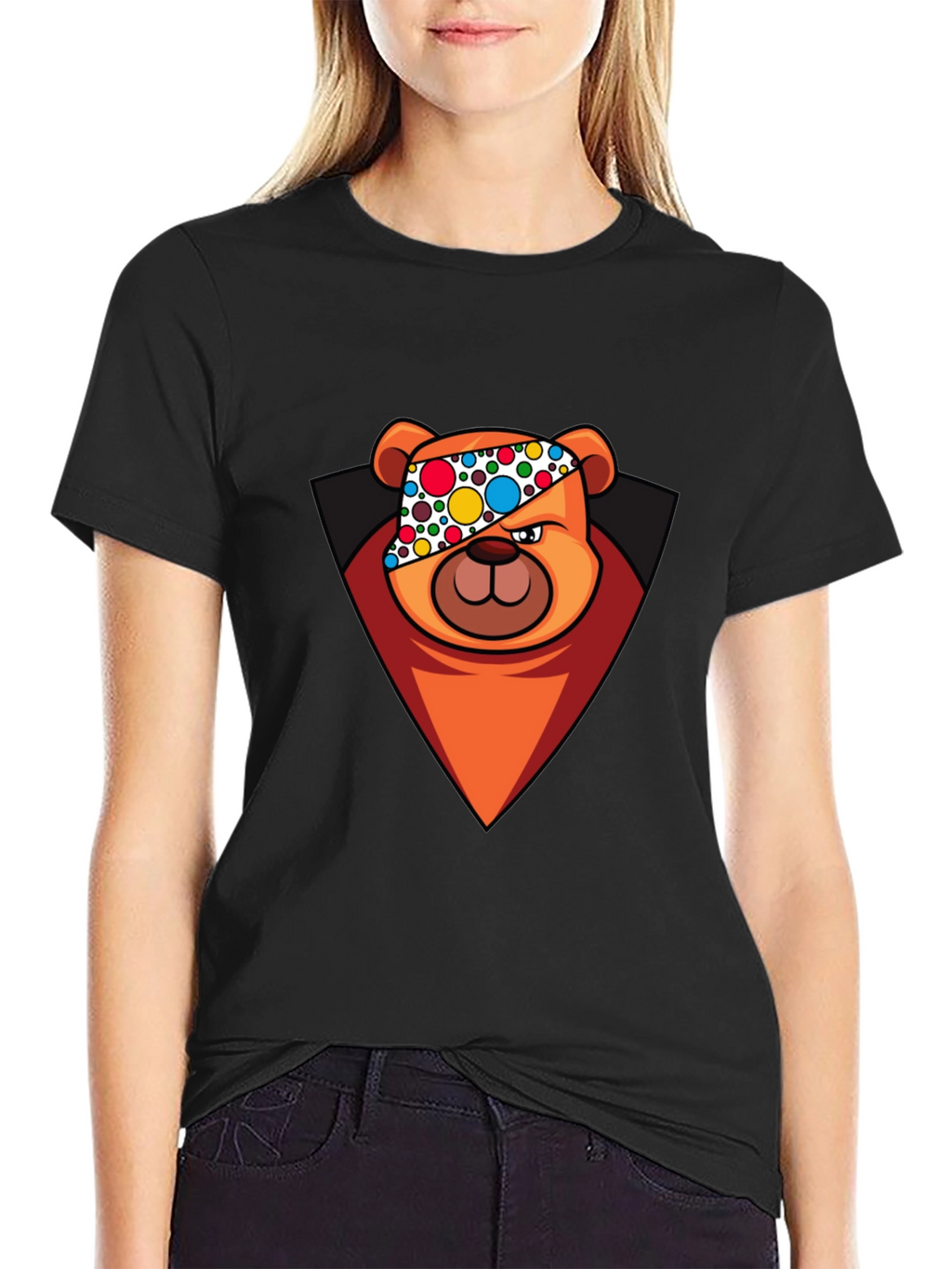 Cool Cartoon Bear T-Shirt