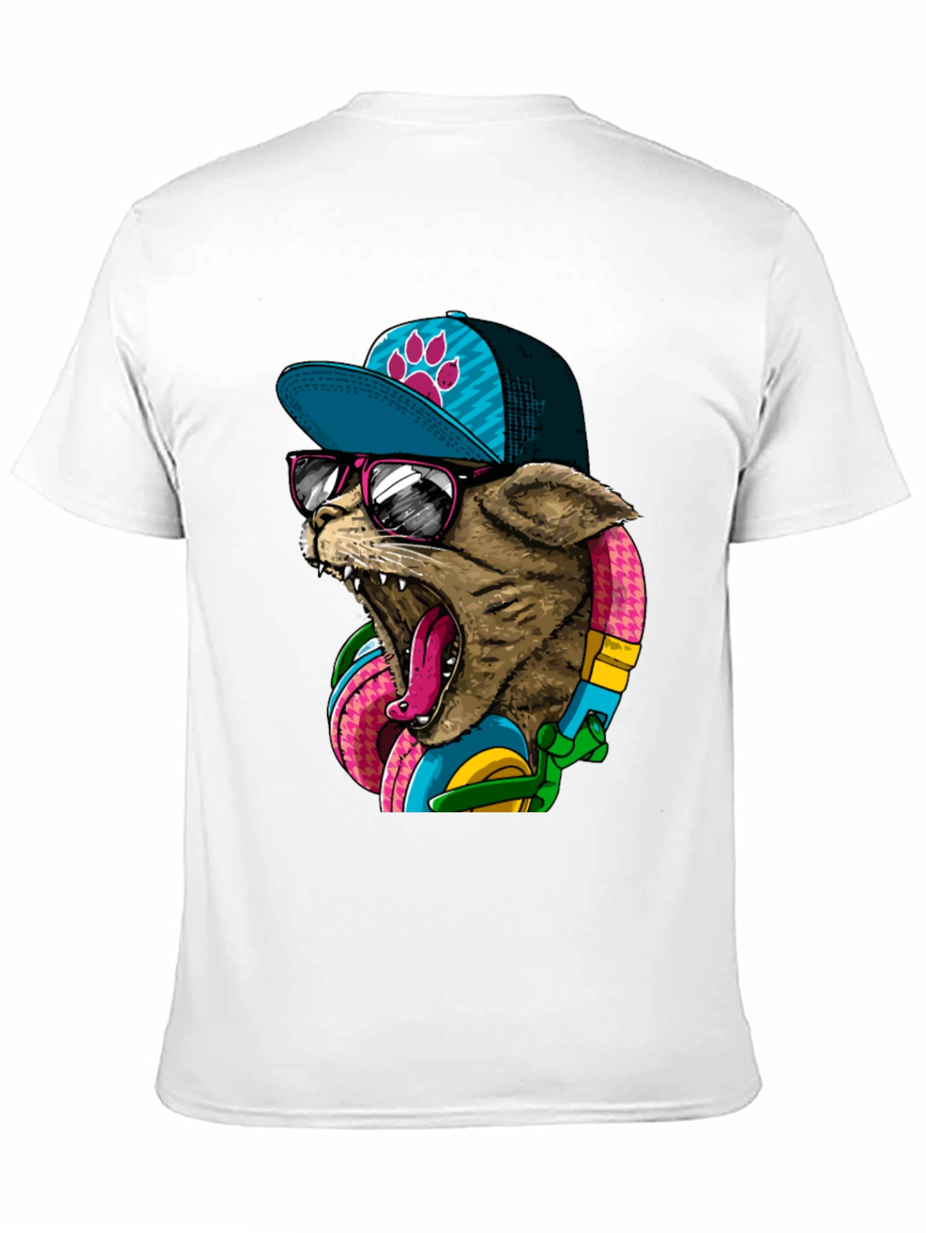 Cool Cat Graphic T-Shirt
