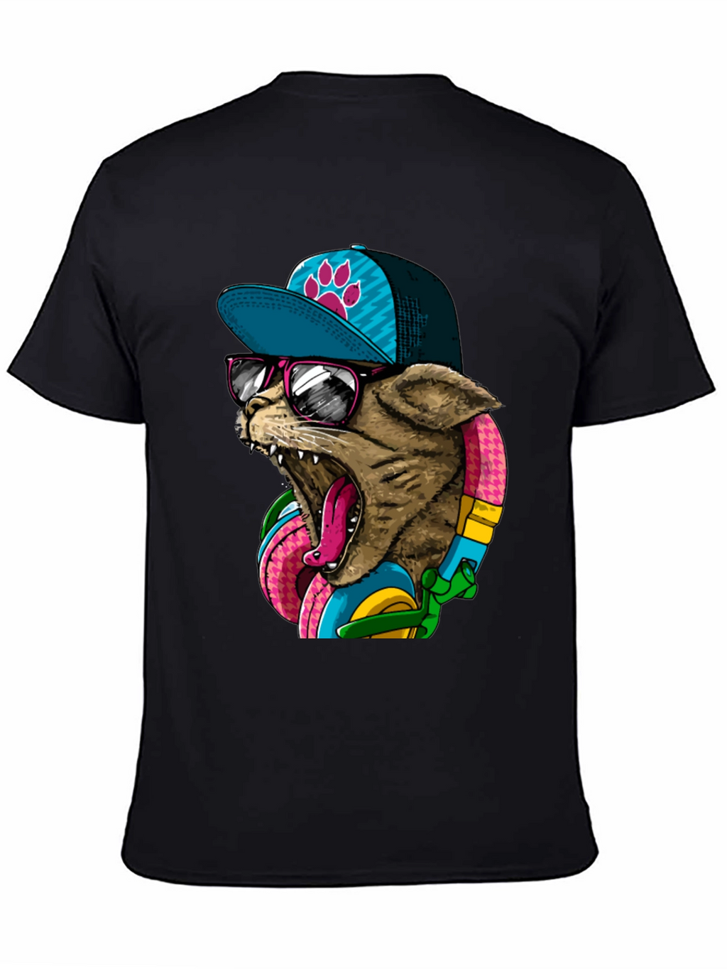 Cool Cat Graphic T-Shirt