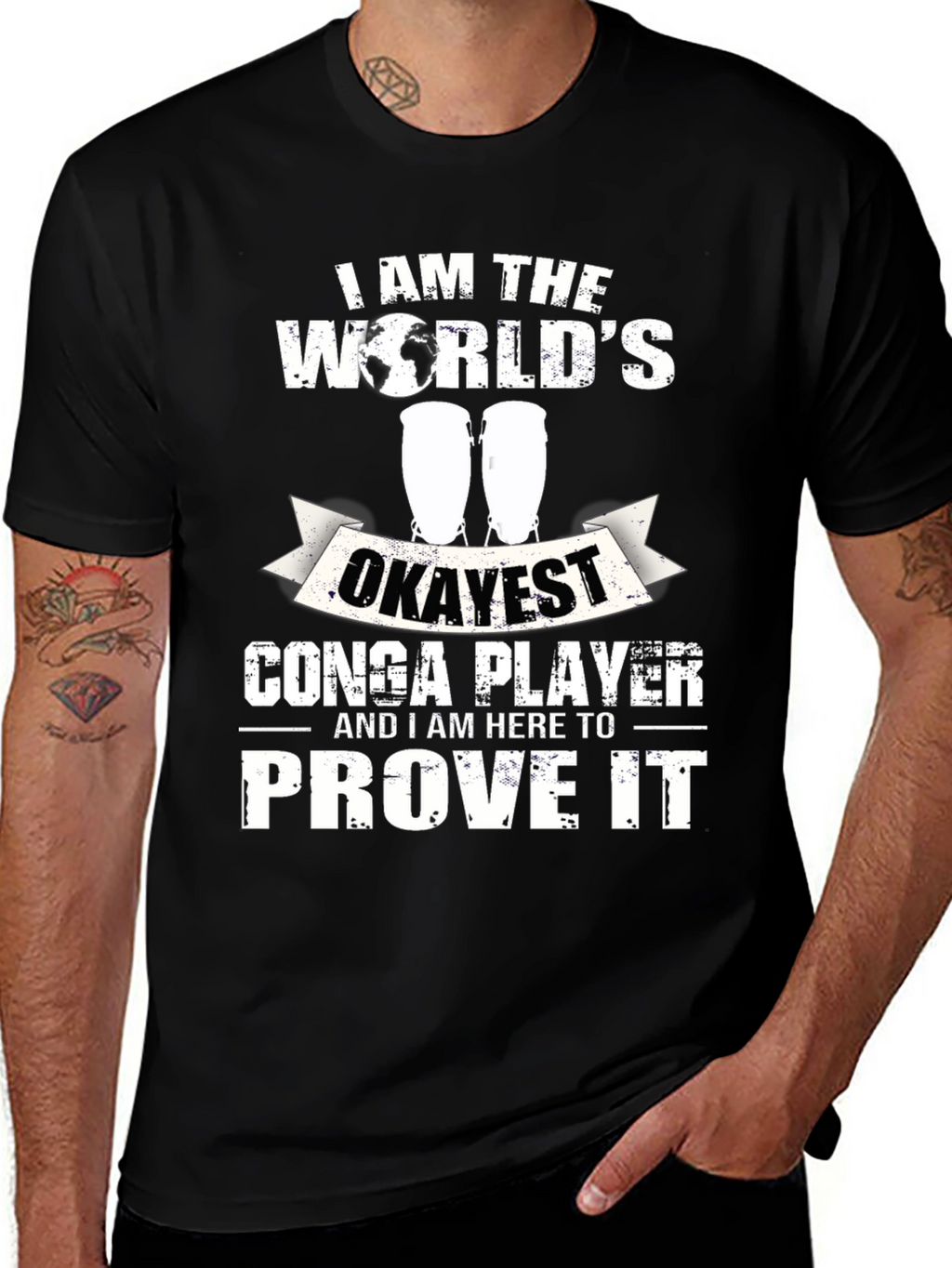 Okayest Conga Player T-Shirt