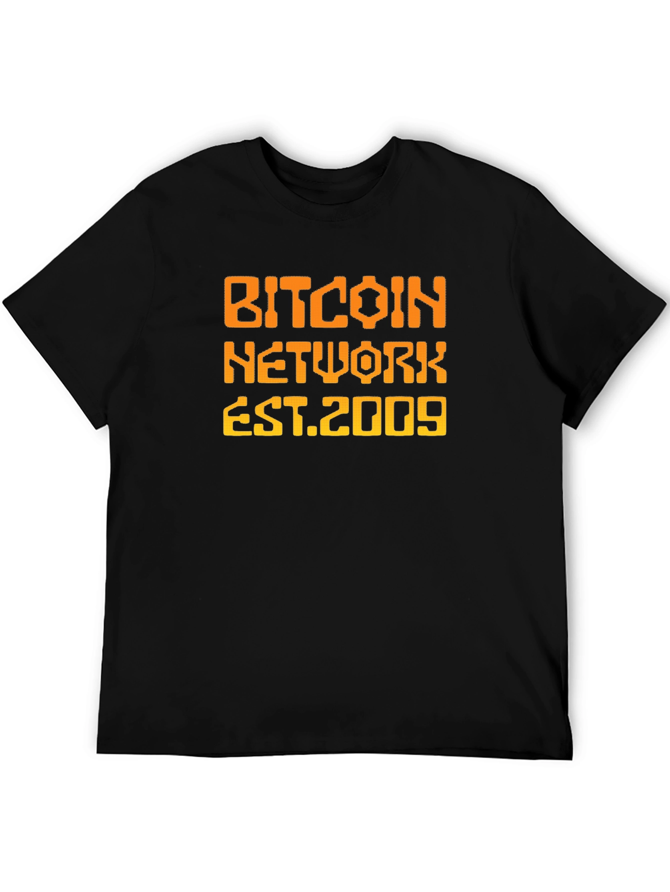 Bitcoin Network EST 2009 Graphic T-Shirt