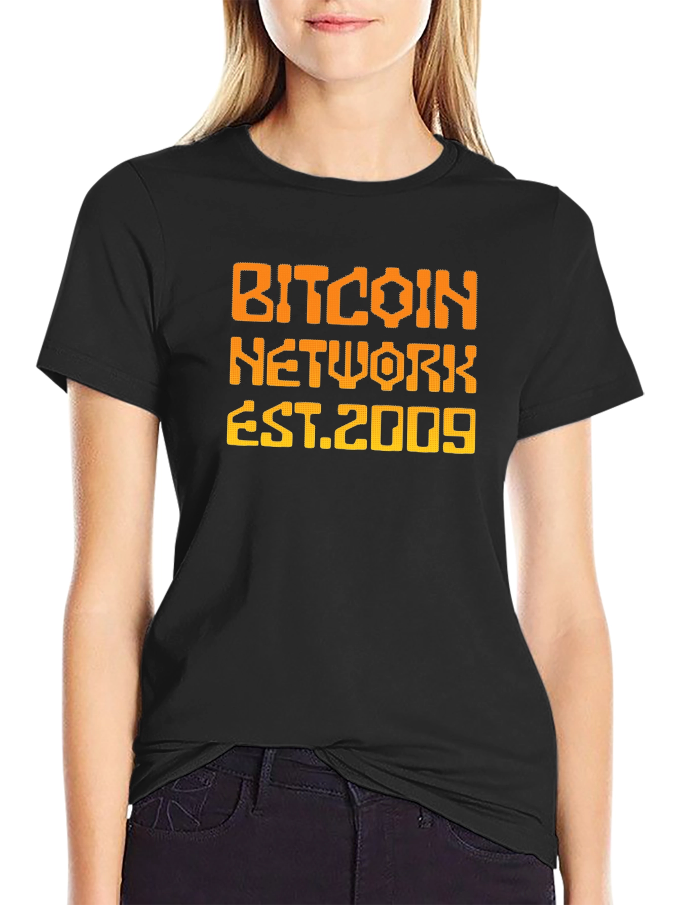 Bitcoin Network EST 2009 Graphic T-Shirt